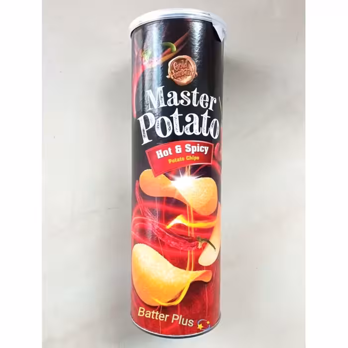 چیپس تند فلفلی مستر پوتیتو Master potato ترکیه با وزن 160 گرم | amazonchi