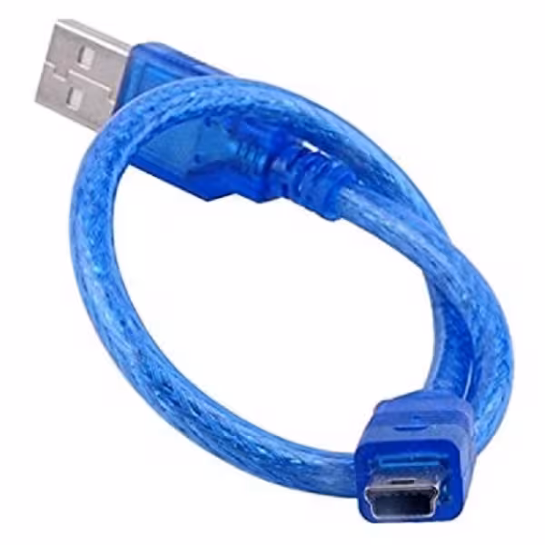 مبدل USB به MINI USB مدل M/5PIN طول 0.3 متر