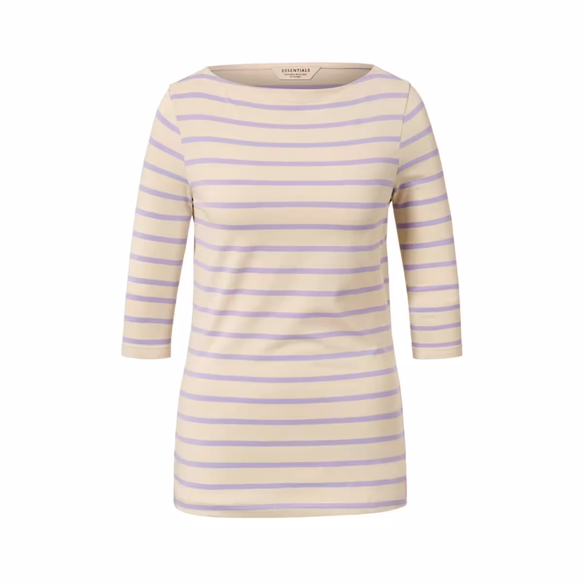 بلوز یقه قایقی راه راه زنانه چیبو