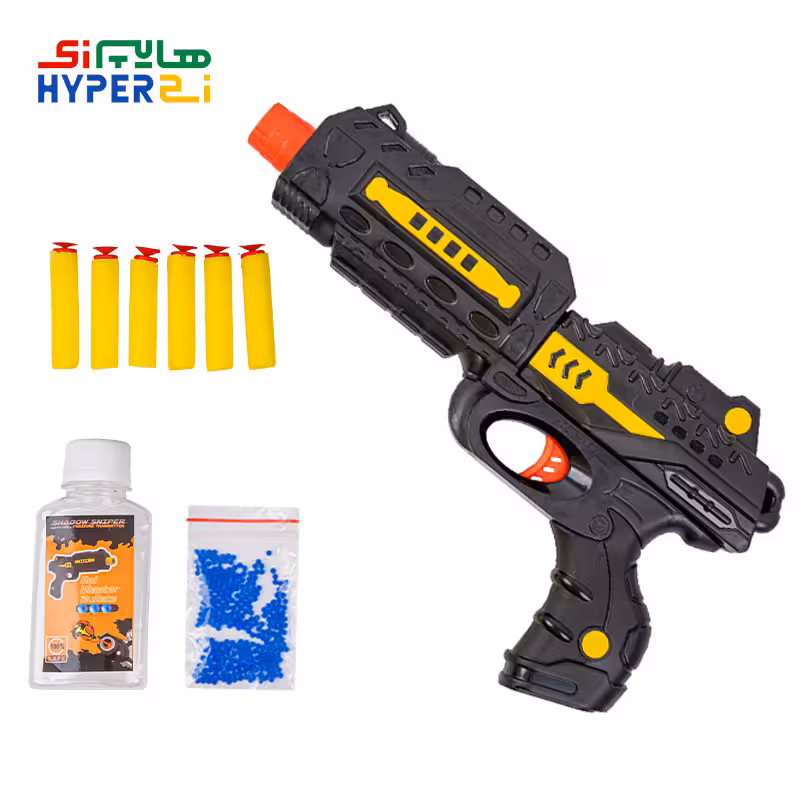 تفنگ تیر ژله ای و ابری