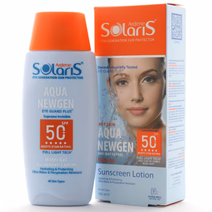 لوسیون آبی ضد آفتاب آکوا نیوژن SPF 50 آردن سولاریس - دارونت