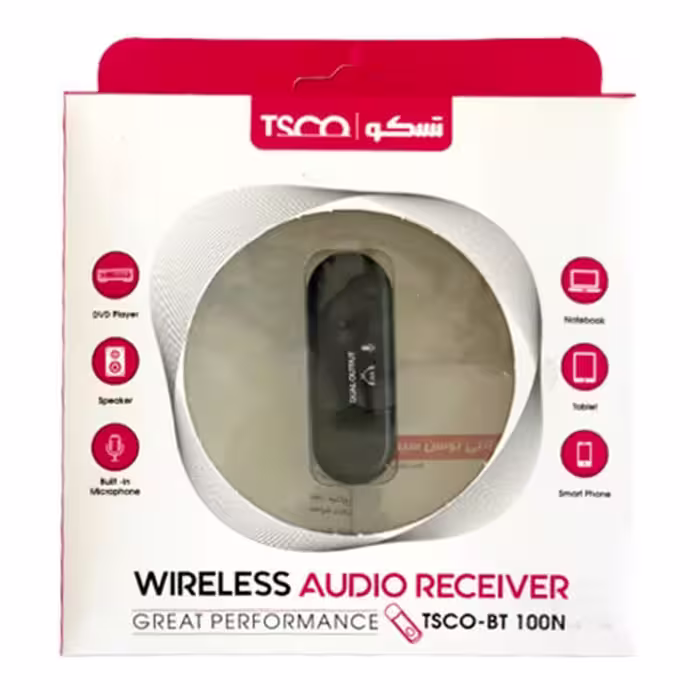 گیرنده بلوتوث تسکو مدل TSCO BT100N USB