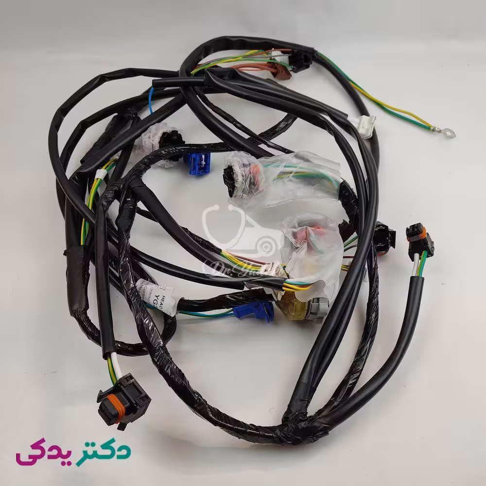 دسته سیم چراغ جلو پژو 405 شرکتی ایساکو اصل 1000101799
