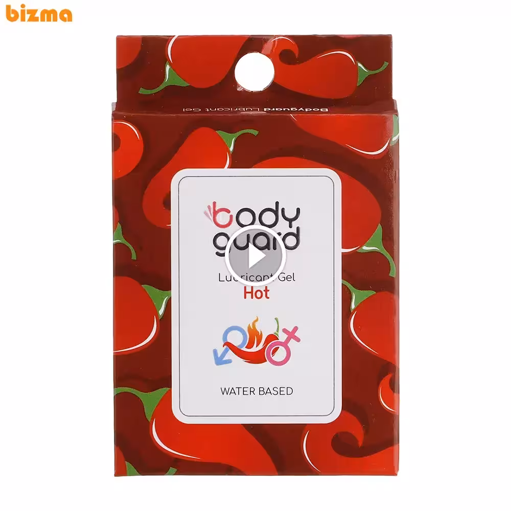 ژل لوبریکانت بادیگارد مدل Hot بسته 3 عددی
