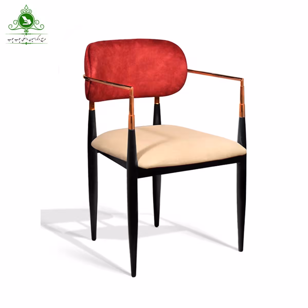 صندلی رستورانی پایه فلزی مدل مارگو