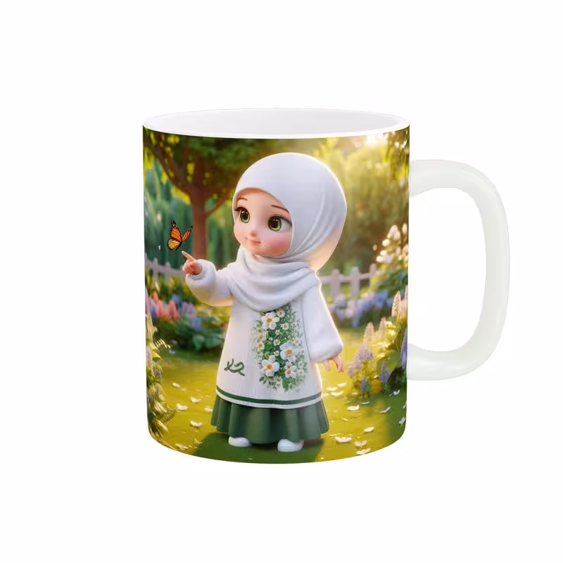 ماگ زیگورات مدل دختر کد 2689