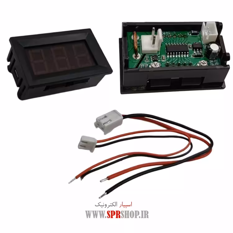 ماژول آمپر متر قابدار سایز 0.56 اینچ مدل DVM-568P