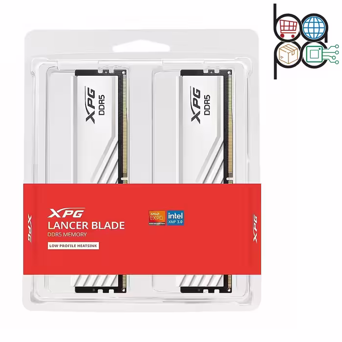 رم ADATA XPG LANCER BLADE DDR5 5600MHz 32GB DUAL (2x16GB) CL46 WHITE