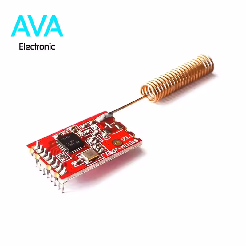 ماژول فرستنده گیرنده رادیویی 433 مگاهرتز CC1101 با برد 500 متر