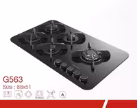 اجاق گاز صفحه ای G563 دیموند(ارسال رایگان)