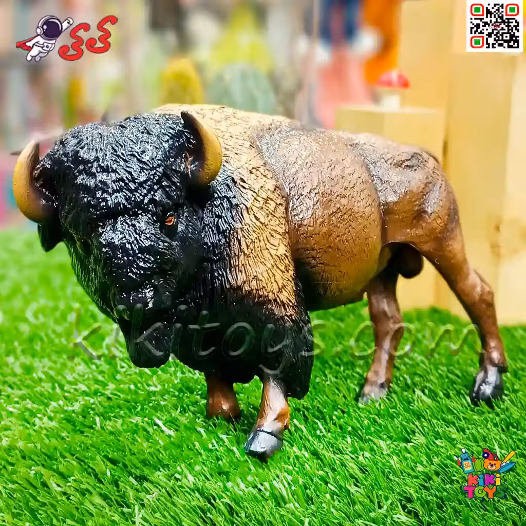 فیگور حیوانات ماکت گاومیش و بوفالو اسباب بازی Buffalo figure 1106