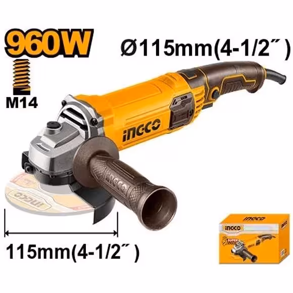 ارسال فوری   امکان خرید حضوری   مینی فرز دسته بلند 960 وات اینکو کد AG9608