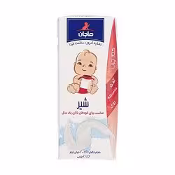 شیر کم چرب غنی شده ماجان مقدار 0.2 لیتر