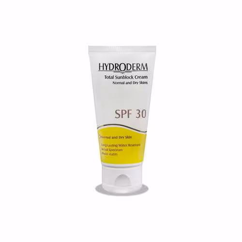 کرم ضد آفتاب SPF30 هیدرودرم پوست معمولی و خشک