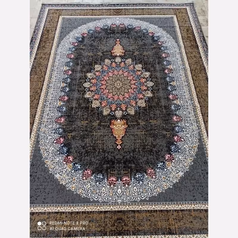 فرش ماشینی 6متری جدیدکاشان نقشه گیتا فیلی مناسب دکوراسیون لوکس