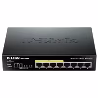 سوییچ 8 پورت PoE گیگابیت و دسکتاپ دی لینک مدل D-LINK DGS-1008P