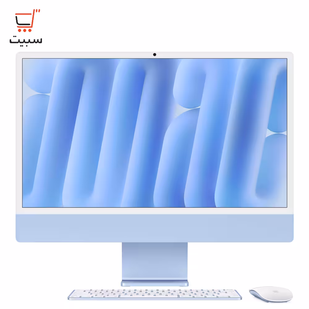 آل این وان 24 اینچی اپل مدل iMac Z1K5000J4 2024 Blue
