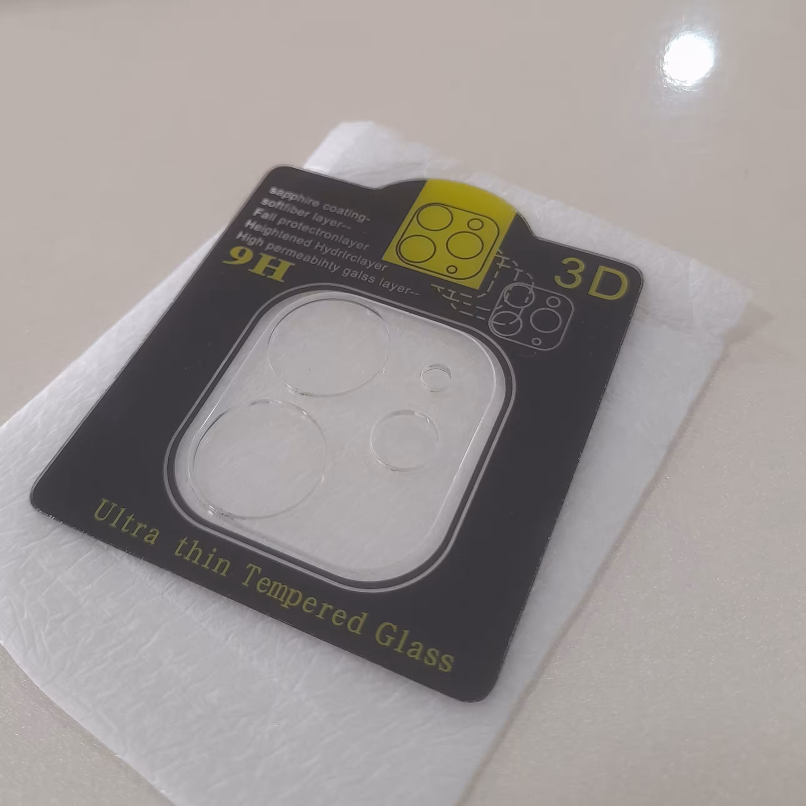 گلس محافظ لنز دوربین ایفون apple iphone 12 mini خشگیر ضد خش شیشه ای شفاف دوربین اپل آیفون دوازده مینی IPHONE 12 MINI