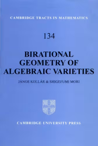 خرید و دانلود نسخه کامل کتاب Birational Geometry of Algebraic Varieties