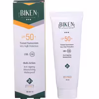 کرم ضد آفتاب رنگی SPF50 پوست چرب بیکن