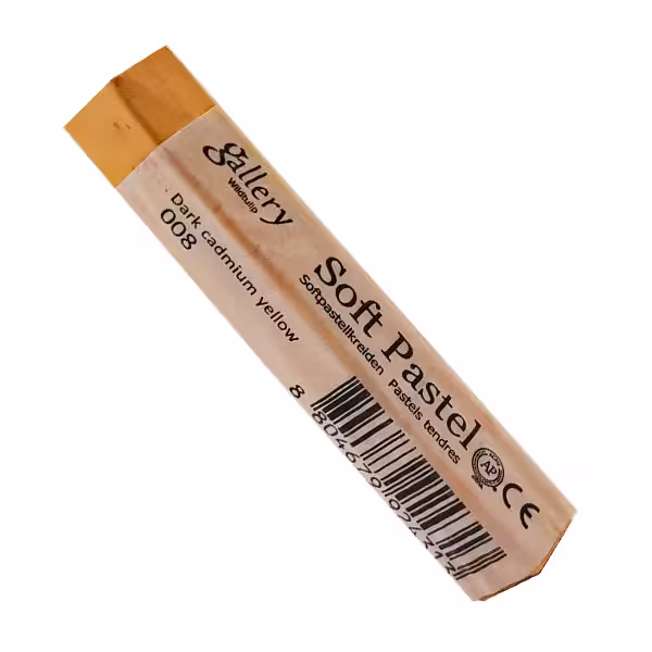 پاستل گچی گالری کد 008 (dark cadmium yellow)