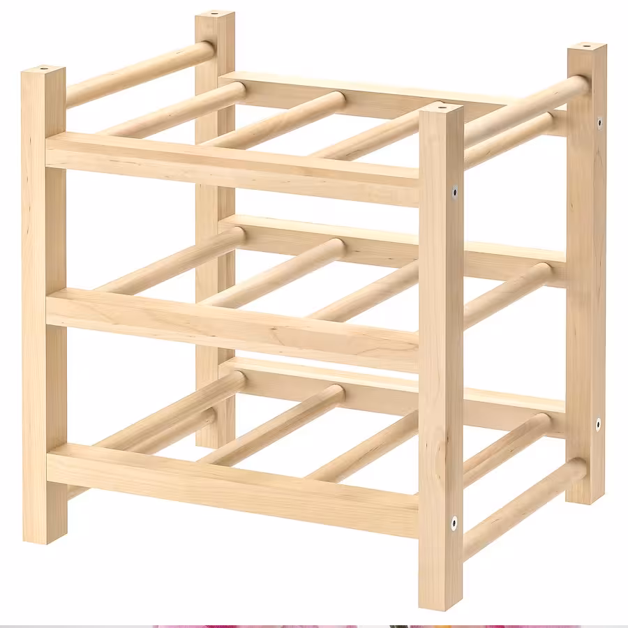 استند بطری ایکیا مدل HUTTEN کد 700.324.51 (9 بطری)