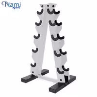 رک دمبل بانوان 2 طرفه 2-way dumbbell rack مدل NS05