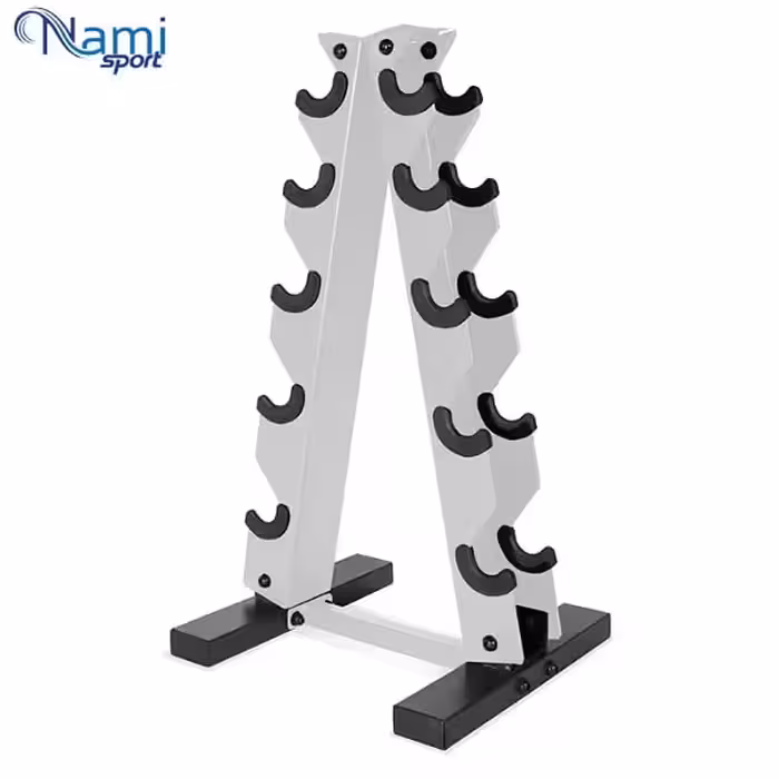 رک دمبل بانوان 2 طرفه 2-way dumbbell rack مدل NS05