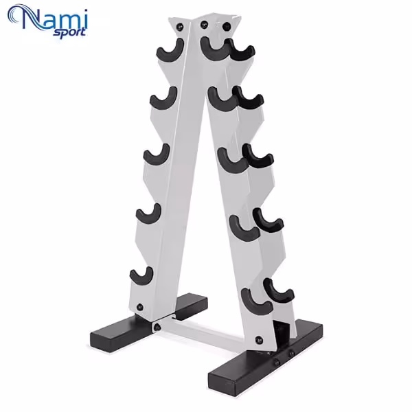 رک دمبل بانوان 2 طرفه 2-way dumbbell rack مدل NS05