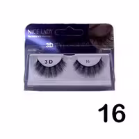 مژه جفتی 3D نایس لیدی شماره 16