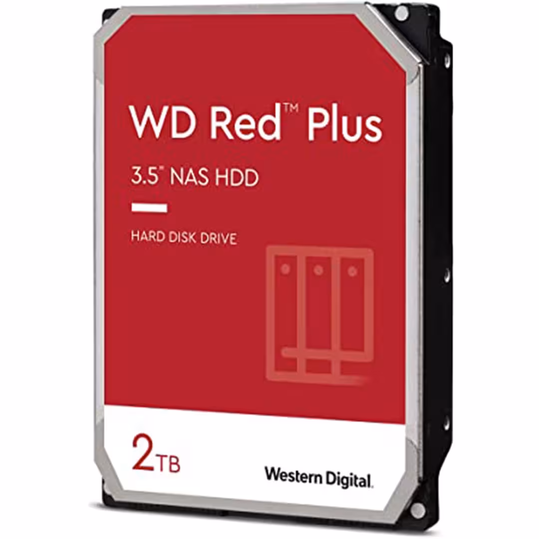 هارددیسک اینترنال وسترن دیجیتال مدل RED PLUS WD20EFZX ظرفیت 2 ترابایت