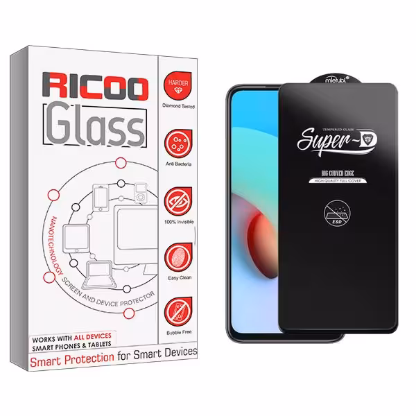 محافظ صفحه نمایش ریکو مدل RiC2 SuperD_ESD مناسب برای گوشی موبایل شیائومی Redmi 10