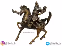 مجسمه برنز سوار جنگجو (2)