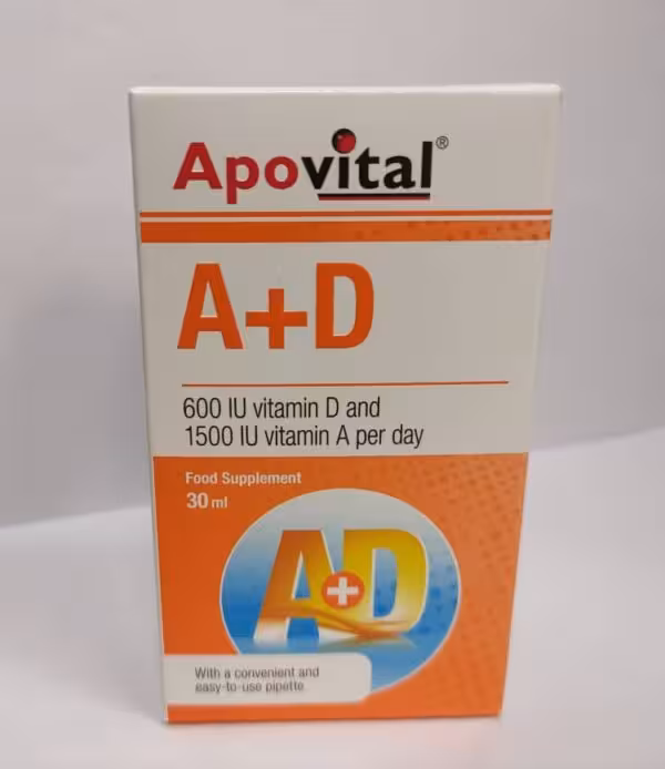 قطره ویتامین A D آپوویتال