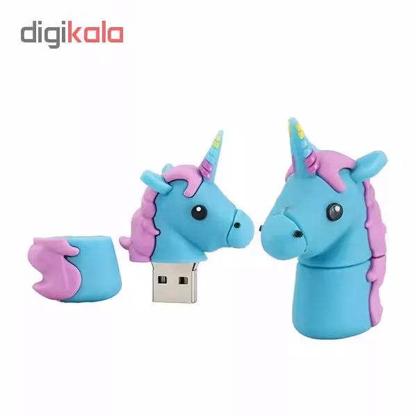 فلش مموری طرح اسب تک شاخ مدل Ul-Pv-Ucr1 ظرفیت 64 گیگابایت
