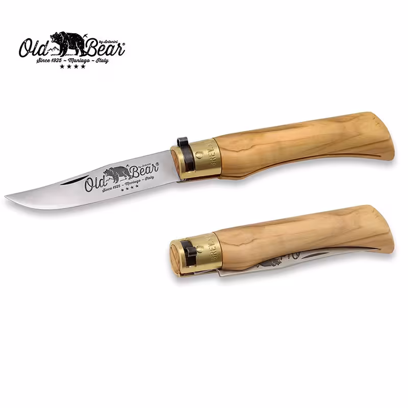 چاقو اولد بیر – دست ساز Old Bear® Classical – Olive – L – 9307/21_LU