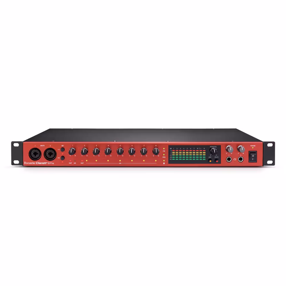 کارت صدا Focusrite 8pre thunderbolt