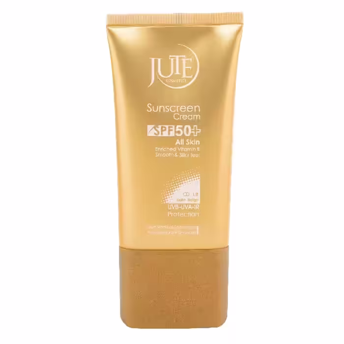 کرم ضدآفتاب انواع پوست SPF50 ژوت ( بژ روشن )