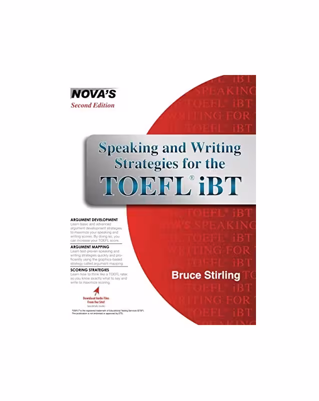 کتاب NOVA Speaking and Writing Strategies for the TOEFL iBT نوا اسپیکینگ اند رایتینگ استراتژی