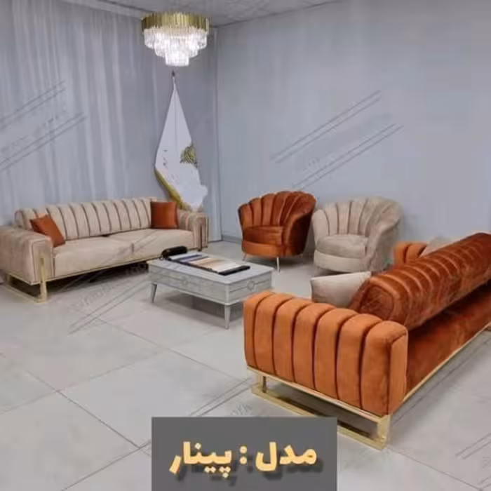 مبل صدفی تخت خواب شو راحتی ضمانت 1س