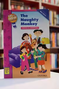 Up and Away in English Reader 1D: The Naughty Monkey