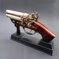 فندک دکوری تپانچه دولول