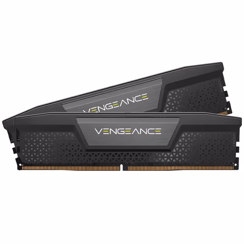 رم کامپیوتر DDR5 دو کاناله 5200 مگاهرتز CL40 کورسیر مدل Vengeance ظرفیت 16 گیگابایت