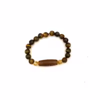 دستبند بافت چشم ببر کد310223