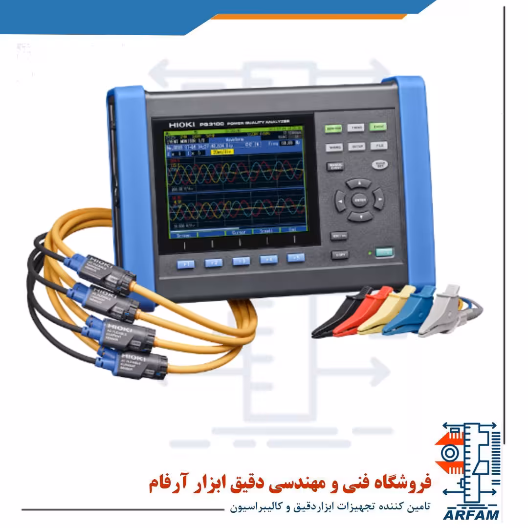 پاور انالایزر سه فاز 6000 آمپر AC HIOKI PQ3100