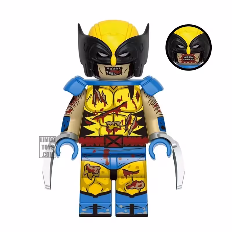 مینی فیگور لگو ولورین زامبی