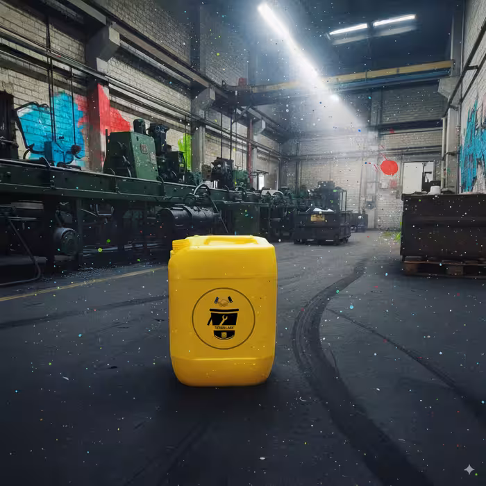 گالن20لیتری دکمه دار زرد (بسته12عددی) | تتیس پلاست