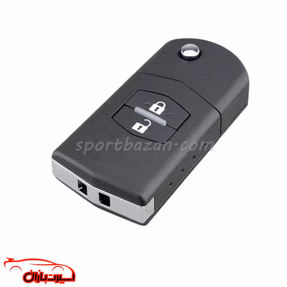 قاب ریموت مزدا 3 و مزدا 6 دو دکمه تاشو