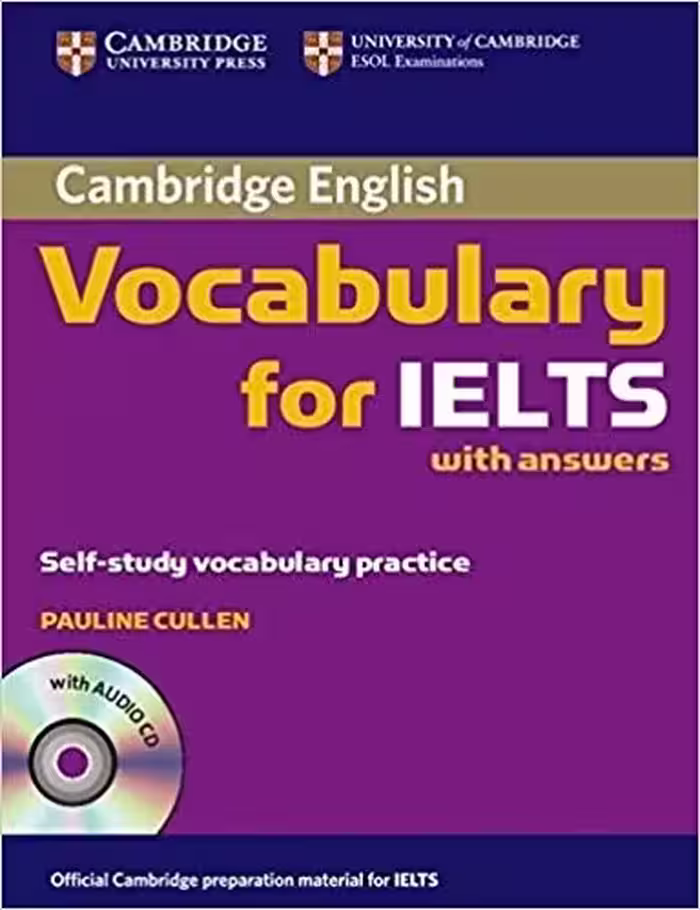 کمبریج وکبیولری فور آیلتس اینترمدیت | کتاب انگلیسی Cambridge Vocabulary for IELTS intermediate