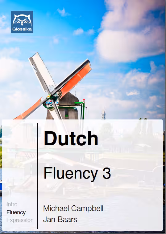 کتاب جملات هلندی Glossika Mass Sentences Dutch Fluency 3